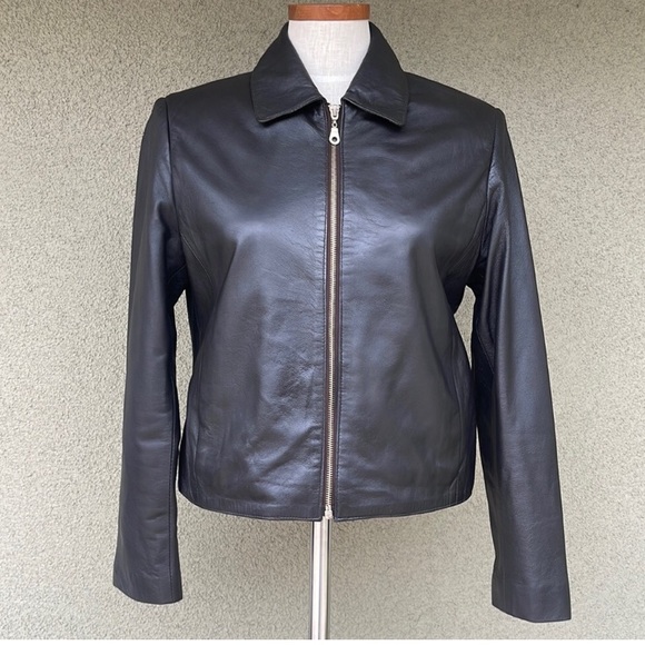 Versace Classic V2 vintage brown leather jacket - Picture 4 of 9